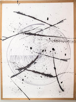 Cycle of Disability - 2025 - Ink and Acrylic on Fabriano